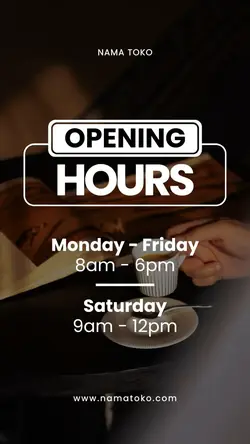 opening hours 