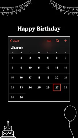 27 June 2025birthday