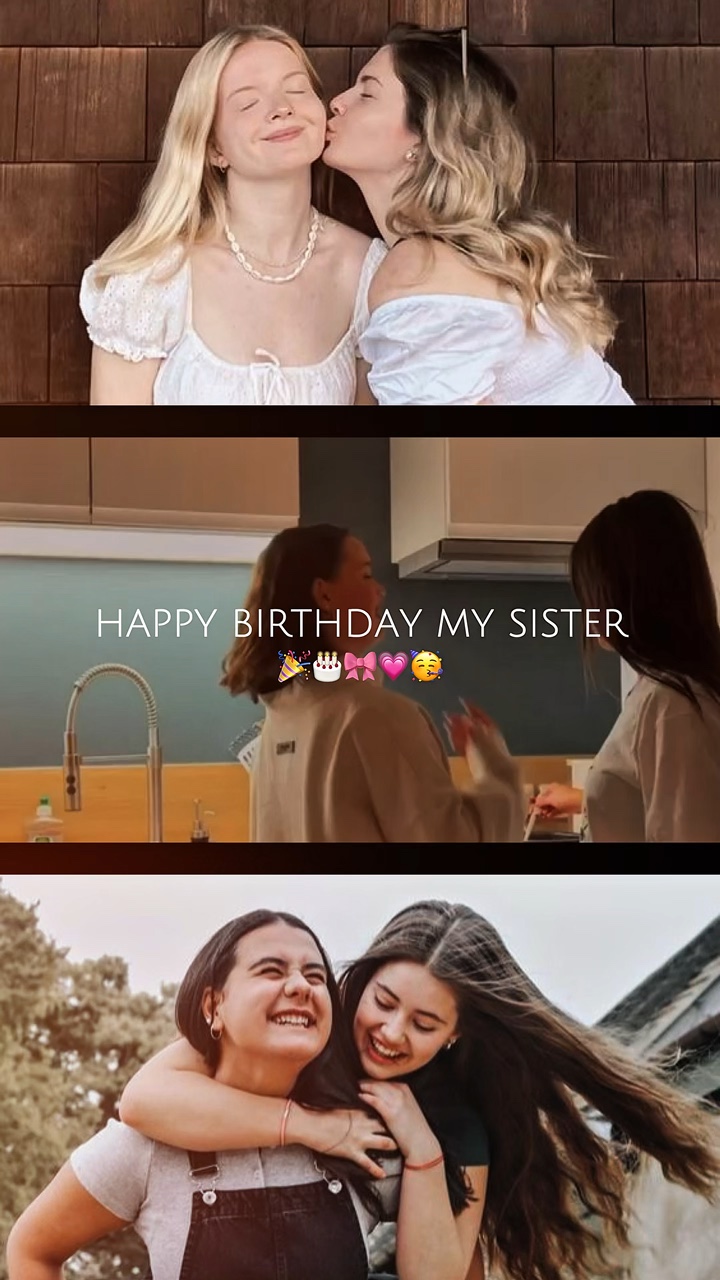 Birthday my sister