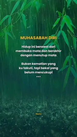 Muhasabah diri 