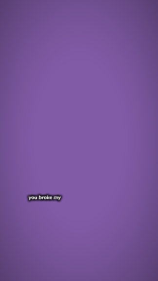 tu m'as brisé le coeur