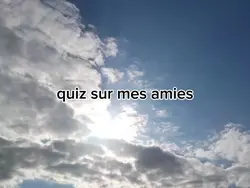 quizz sur mes amies