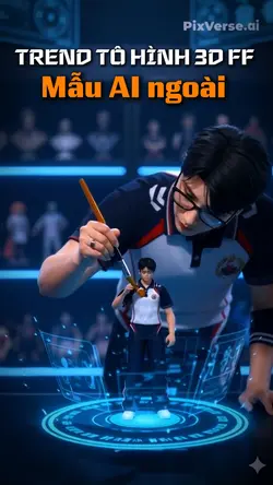 TREND TÔ HÌNH 3D FF 