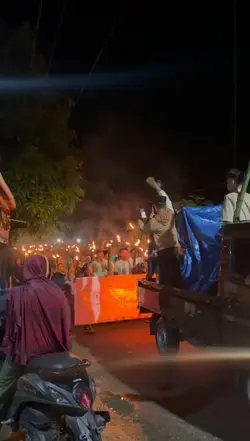pawai obor idul adha
