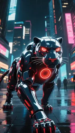 Cyberpunk Panther 