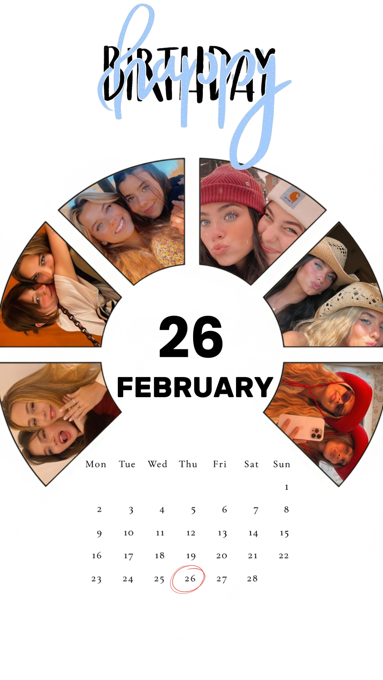 26 Februari Ulang Tahun