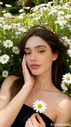 AI Daisy flower