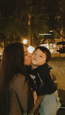 Mom and son