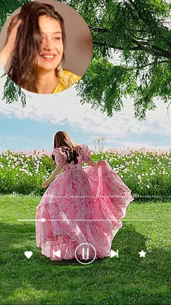 three photo Template