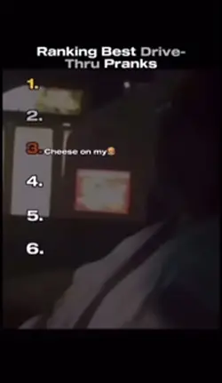 Drive-thru pranks 