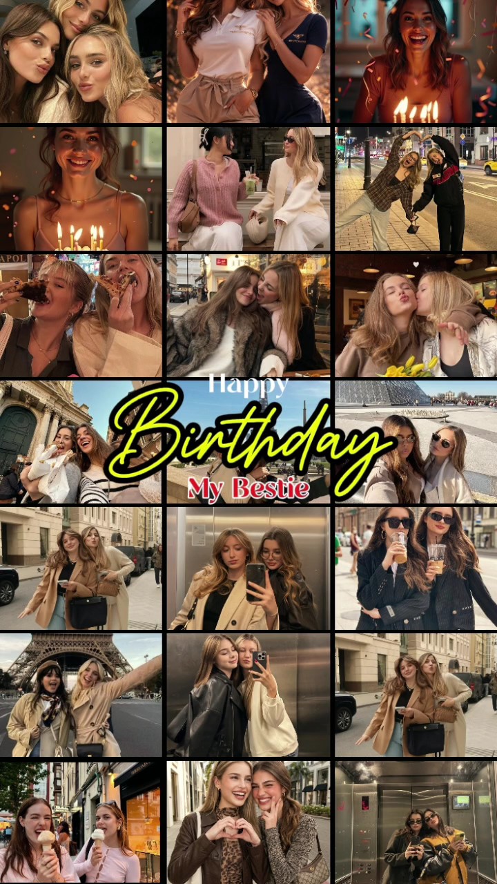 HBD BESTIE  l