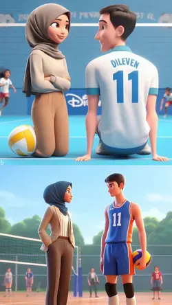 foto berjalan keatas