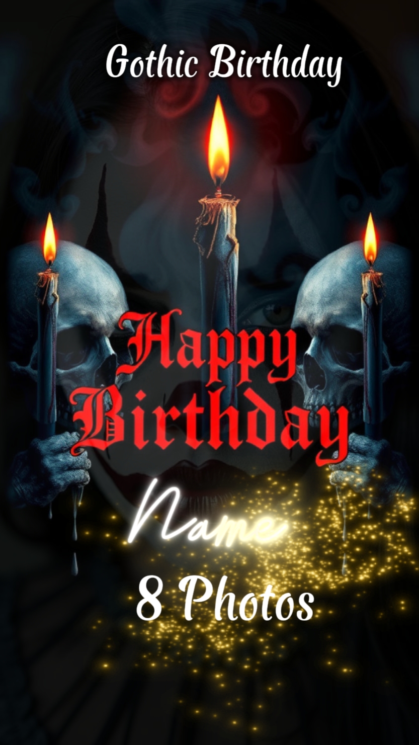 Gothic Geburtstag 