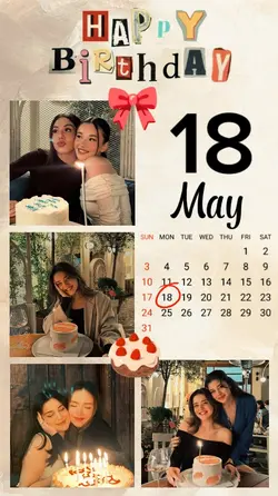 Birthday 18 May