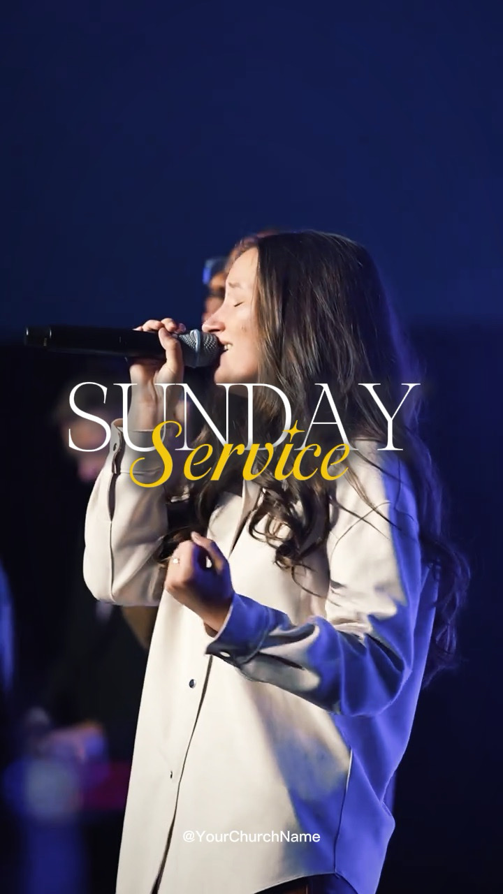 Sunday service churc