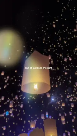 I see the light