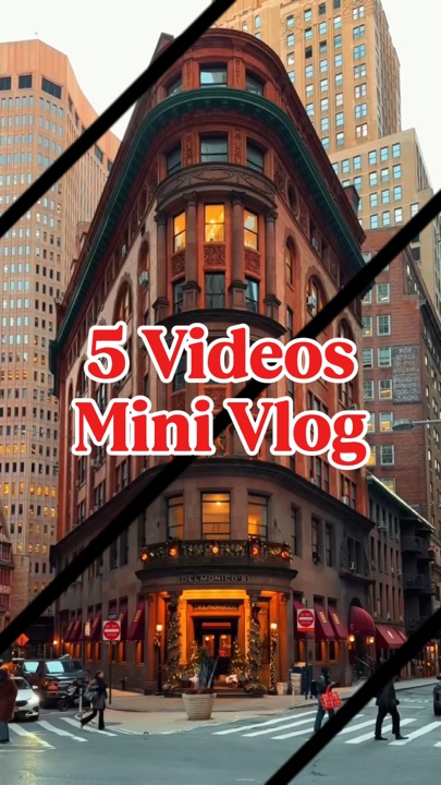5 Vidéos Mini Vlog 