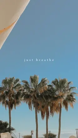 just breathe 🤍