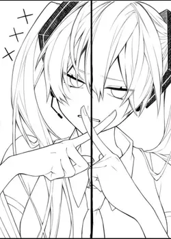 二人で初音ミクを塗ってみた！