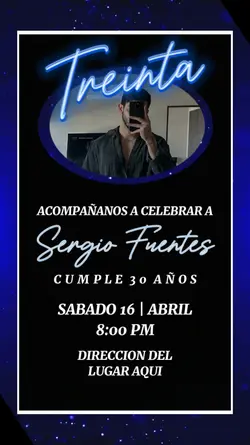 invitacion hombre