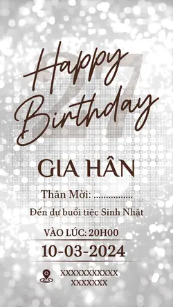 Thiệp sinh Nhật 10