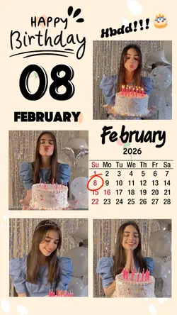 hbd 08 February