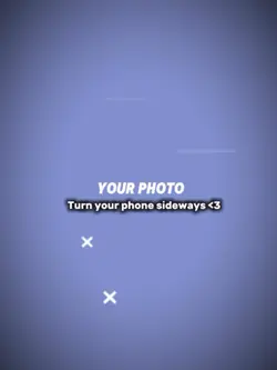 phone sideways
