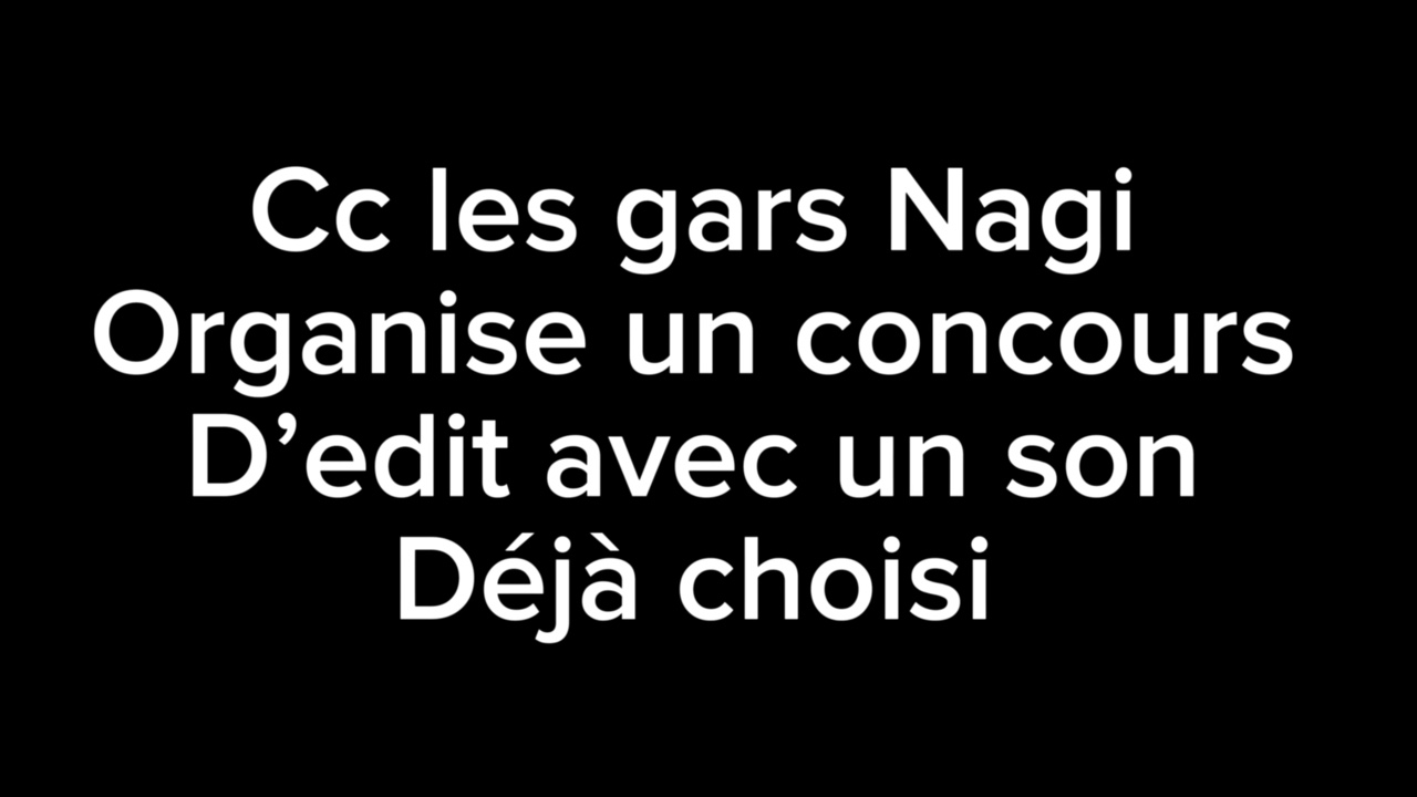 Concours pour nagi