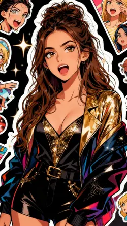 sticker cut out ai