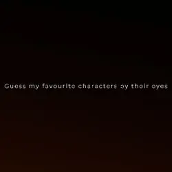My fav characters