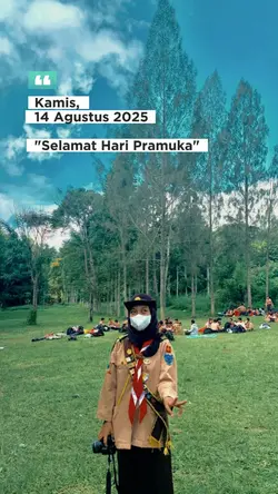 selamat hari pramuka
