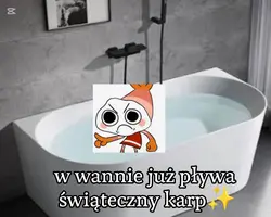 świąteczny karp