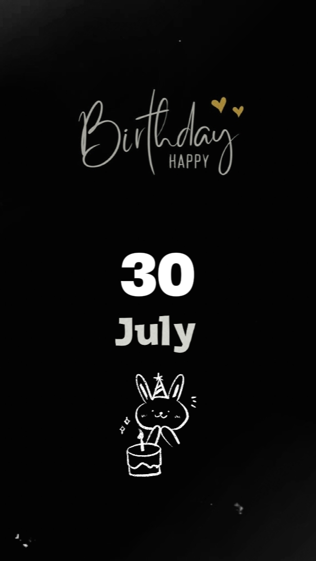 ANNIVERSAIRE DU 30 JUILLET 