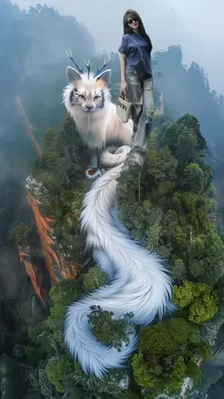 Ghép cảnh núi rừng