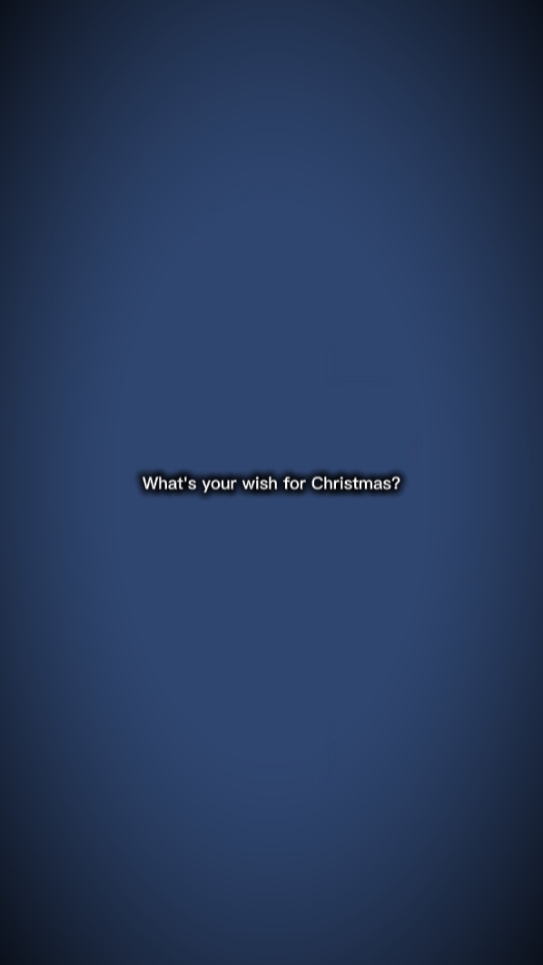 Wunsch für Weihnachten 