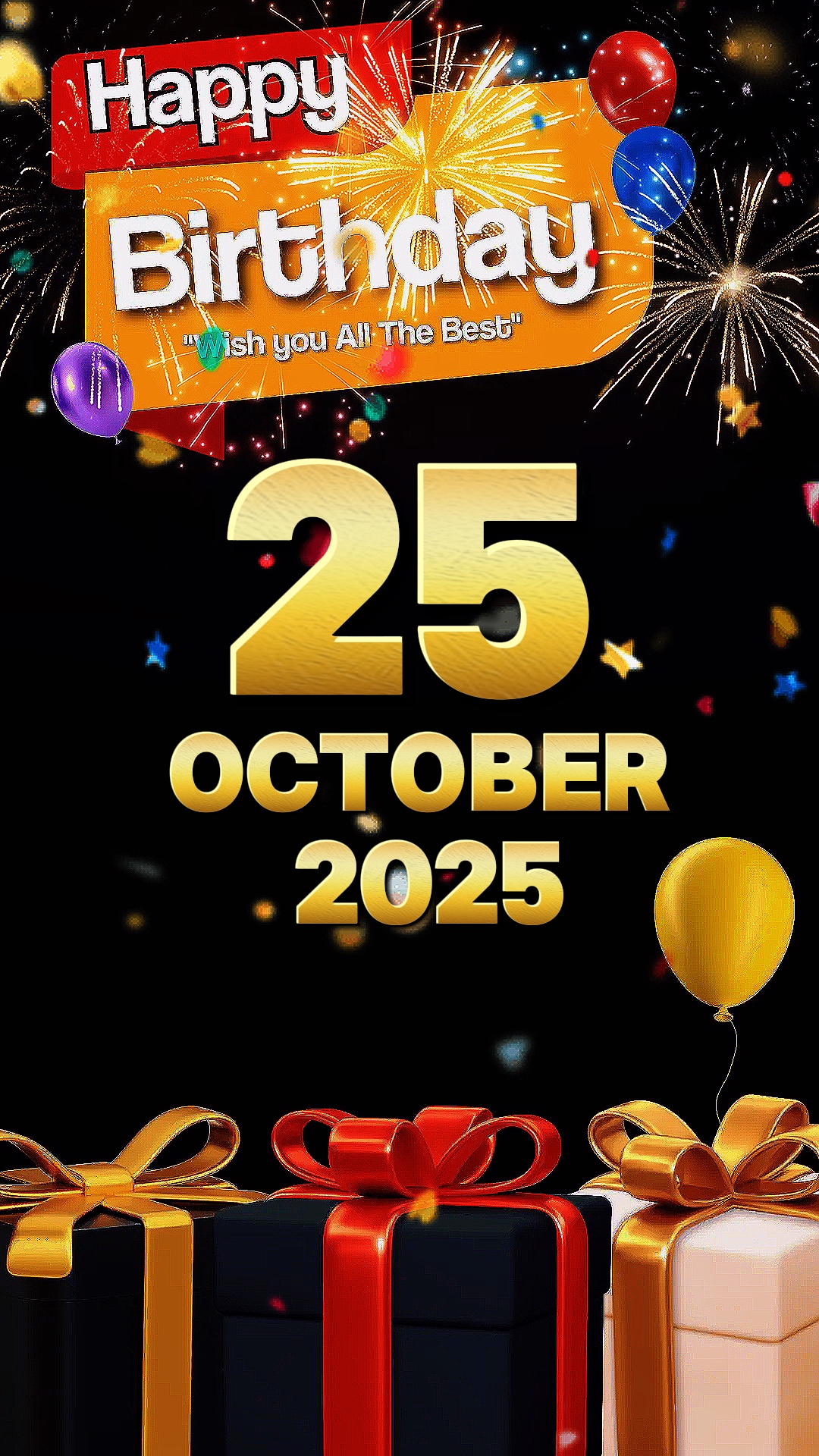 Aniversário 25 de outubro de 2025