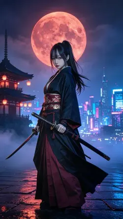 【AI変身】女侍