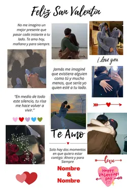 San valentín Collage