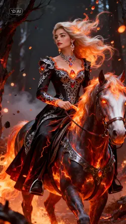 Fire Queen Horse