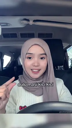Dulu masih kici kici