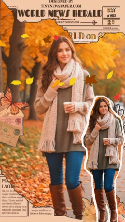 autumn newspaper 