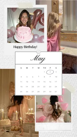 May Happy Birthday