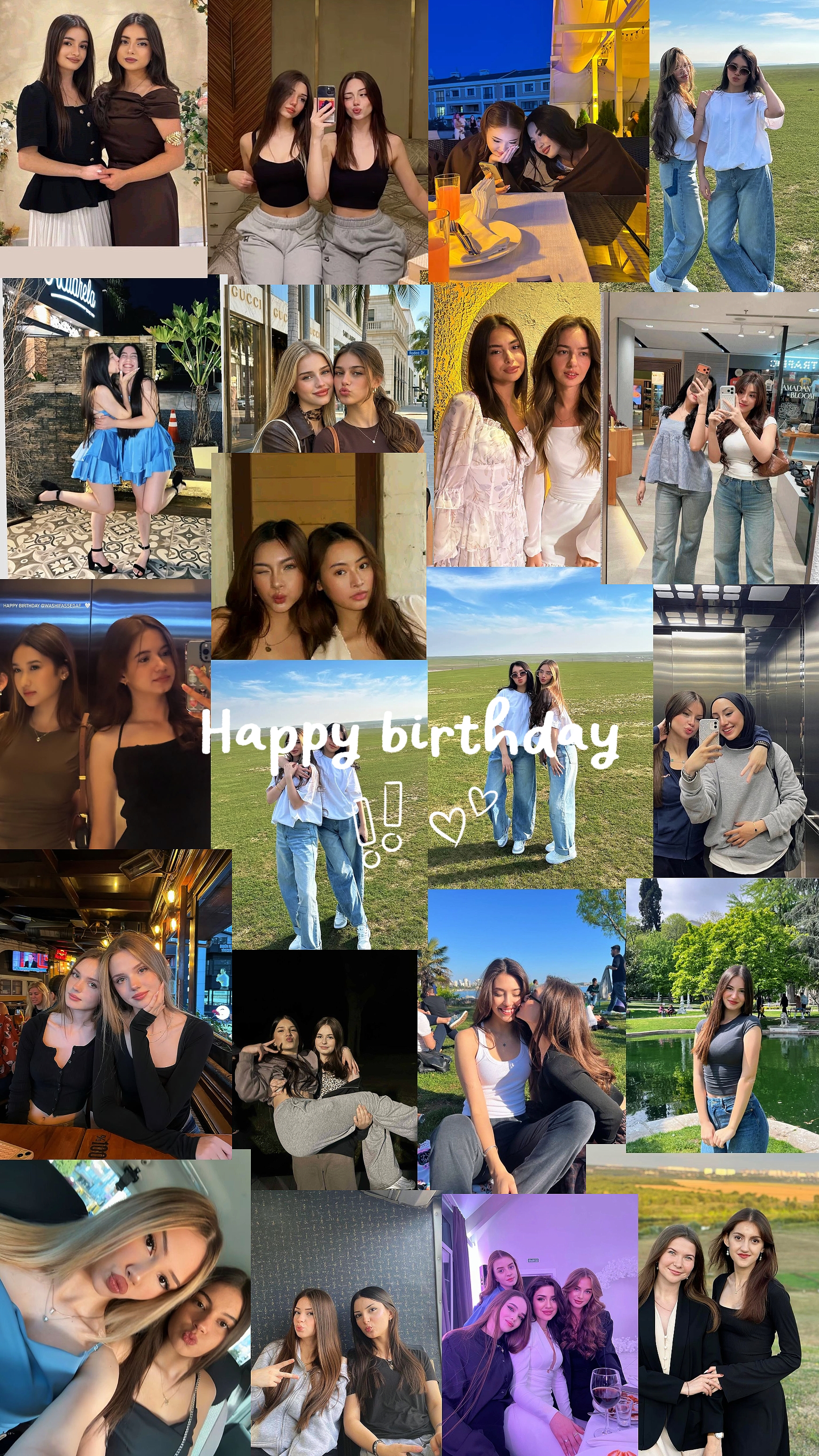 HAPPY BIRTHDAY MY FRIENDS 
