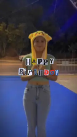 Birthday template 