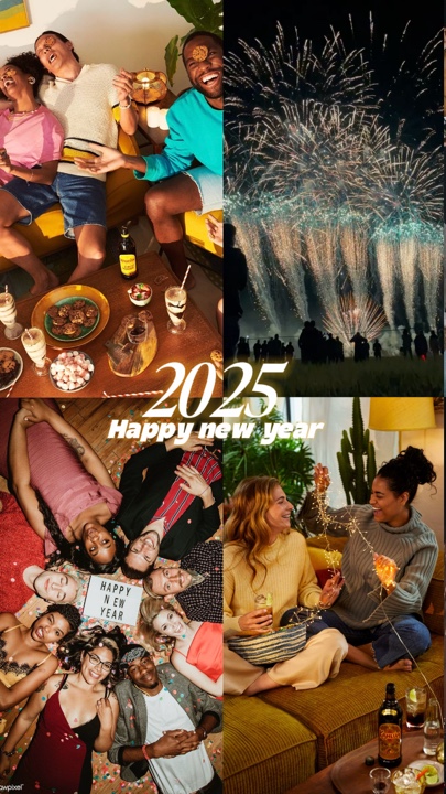 Frohes neues Jahr 2025