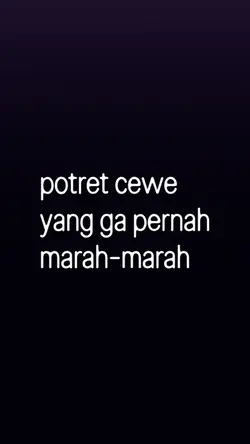 potret cewe yang ga
