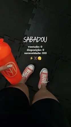 Sábadou treino 