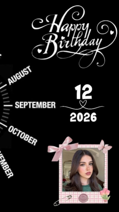 HBD 12 SEPTEMBER 