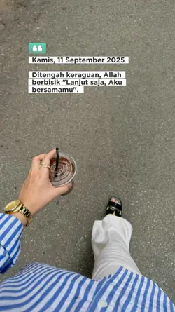 ditengah keraguan