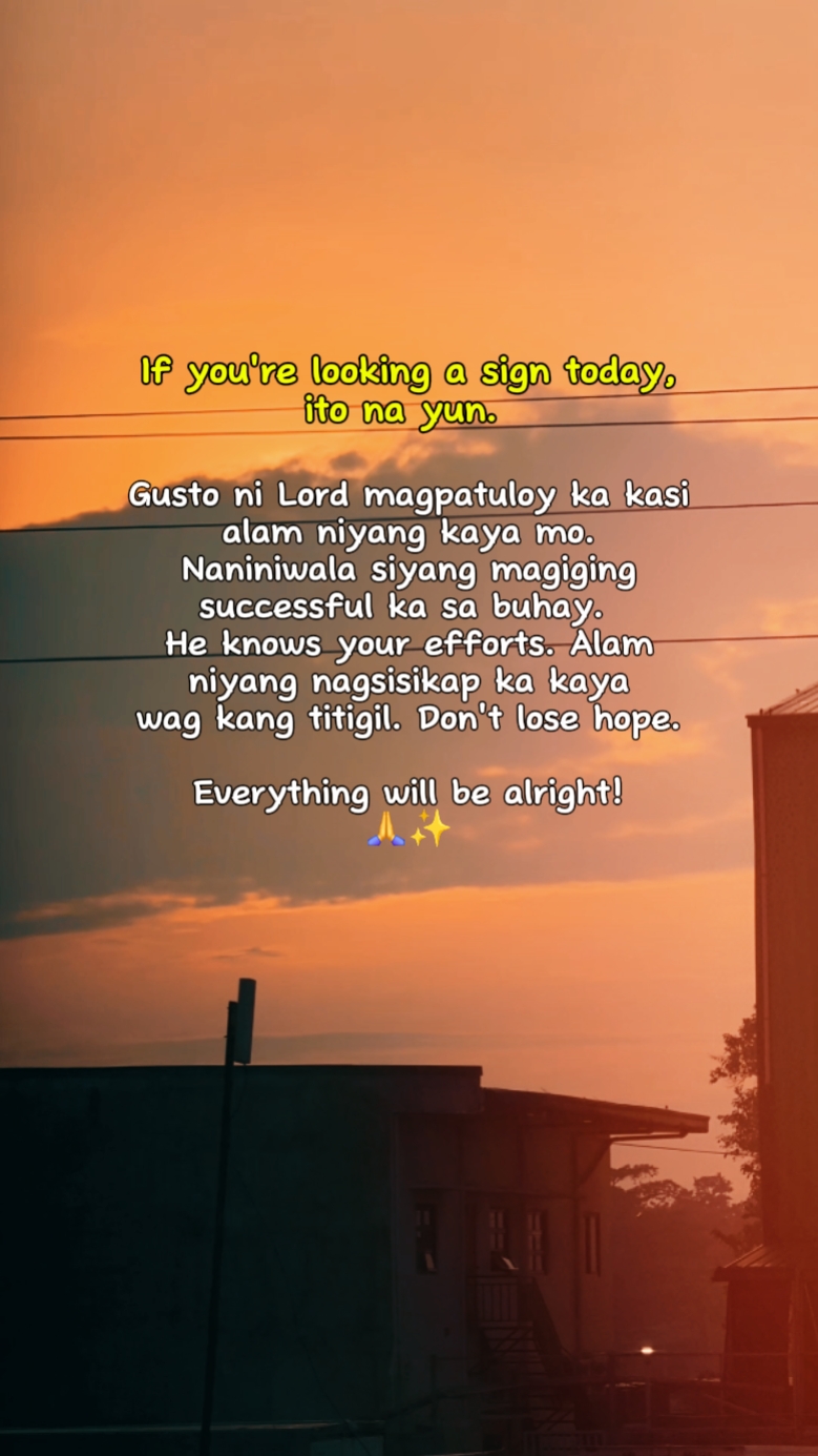 It's god sign